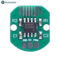 AS5600แม่เหล็กเหนี่ยวนำวัดมุมเซ็นเซอร์โมดูล PWM อินเตอร์เฟซ I2C แม่เหล็กเข้ารหัสสำหรับมอเตอร์บัสเลสกิมบอล