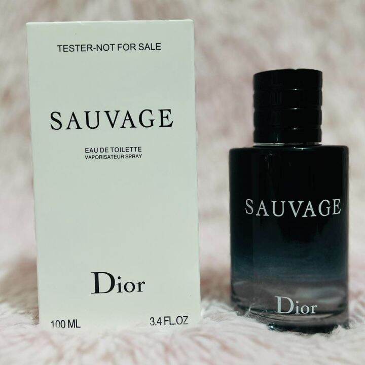 Sauvage Eau de Toilette for Men 100ml Oil Based Perfumes long lasting scent Authentic Tester
