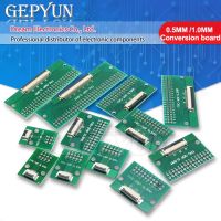 5PCS FPC FFC 0.5MM /1.0MM pitch for cable transfer conversion board 6P /8P/ 10P /12P/20P/ 24P / 26P / 30P / 34P /40P / 50P / 60P WATTY Electronics