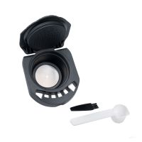 Capsule Adapter Convert to Powder Holder Reusable Coffeeware Pod Black for Edg250 Coffee Machine