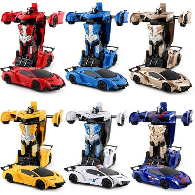 【CW】 Deformation Car Kids Robots Outdoor Transformation Boys