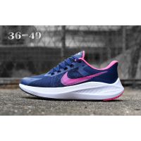 100% original Air Zoom WINFLO 8 shoes breathable leisure Sports shoes Womens shoes Blue/pink