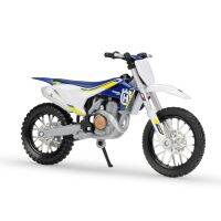 Maisto โมเดลรถแข่งรถจักรยานยนต์ Enduro Husqvarna FC ของฉัน450โมเดลมอเตอร์ครอสส์ออฟโรดจักรยานสกปรกจำลองของเล่นสำหรับเด็กผู้ชาย