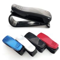 Universal Car Auto Sun Visor Glasses Box Sunglasses Clip Card Ticket Holder Fastener Pen Case Eyeglasses Accessories