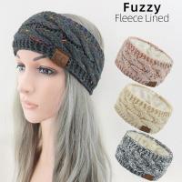 【CW】 2022New Wide Knitting Woolen Headband Warm Ear Thicken Turban Hair Accessories Band Headwraps Warmer