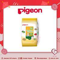 Pigeon เบบี้ไวท์แฮนด์&amp;เม้าท์ 20 / 60 ชิ้น #firstkidsthailand