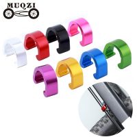 MUQZI 5PCS Bike Brake Shifter  Buckle Frame Housing Hose Fixed Aluminum Alloy C Clips Cycling Parts Essories