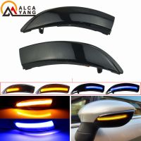 LED Dynamic Turn Signal Light Side Mirror Sequential Indicator Blinker Lamp For Ford Fiesta MK6 VI /UK MK7 2008-17 B-Max 2012-17