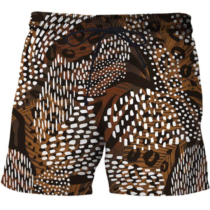 2023-new-fashion-leopard-print-3d-printe-beach-shorts-male-men-board-shorts-anime-short-pants-quick-dry-streetwear-short-homme