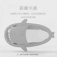 【24小时发货】Korean cartoon shark slippers. Wear home slippers outside【韩版卡通鲨鱼拖鞋】成人男女款夏季家用防滑拖鞋女少女心学生宿舍室内拖鞋情侣凉拖鞋男外穿居家拖鞋可爱平底亲子凉拖鞋