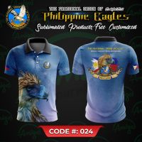 2023 New Fashion  Philippine Eagles Polo Shirt e#024，Size: XS-6XL Contact seller for personalized customization of name and logo