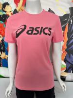 ASICS Arthur Sports เสื้อยืดสำหรับผู้ชายและผู้หญิง,เสื้อแขนสั้นแขนสั้นใส่เล่นกีฬาวิ่งโลโก้ระบายอากาศแบบเดียวกัน