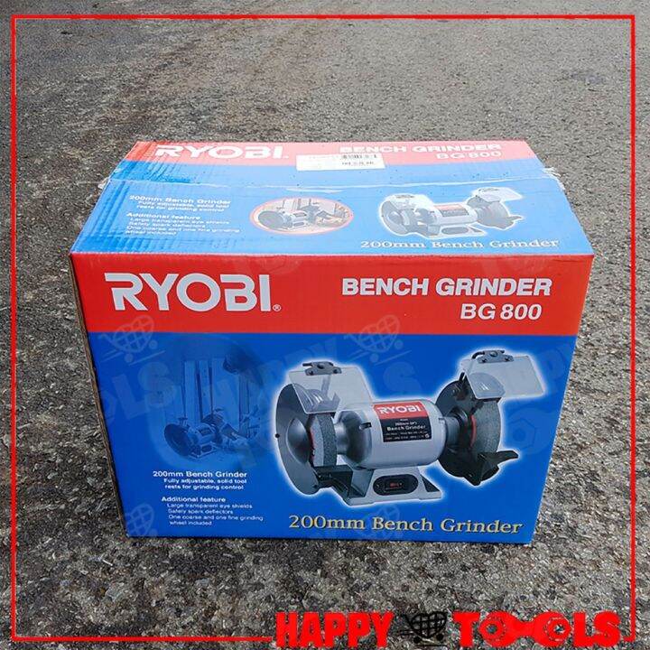 pro-โปรแน่น-สินค้าราคาพิเศษ-ryobi-มอเตอร์หินเจียร์ตั้งโต๊ะ-ขนาด-8-นิ้ว-รุ่น-bg-800-ราคาสุดคุ้ม-เลื่อย-เลื่อย-ไฟฟ้า-เลื่อย-ยนต์-เลื่อย-วงเดือน