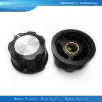 5pcs/lot Hat MF-A03 potentiometer knob WH118/WX050 bakelite knob / copper core inner hole 6mm In Stock WATTY Electronics