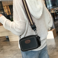 Vintage Printing Wide Strap Women handbags Designer Pu Leather Shoulder Messenger Bag Small Flap Square crossbody bags for women