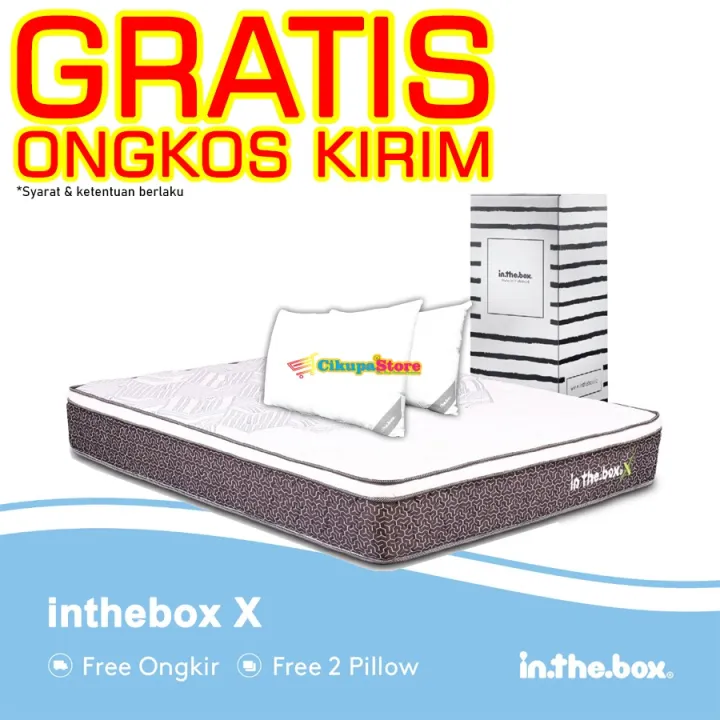 In The Box X Kasur Spring Bed Matras Inthebox Ukuran X Lazada