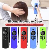 TV Remote Control Cover Silicone Sleeve for TV Remote Control Anti-Drop Protection Supplies for Alexa Voice Remote Lite candid