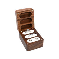 Wooden Case Holder Jewelry Box Velvet Soft Interior Ring Box Engagement Wood Ring Box Fashion Ring Box Earring Box