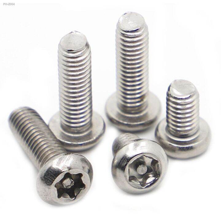 M2 M2.5 M3 M4 M5 M6 M8 M10 Stainless Steel Six Lobe Torx Button Round ...