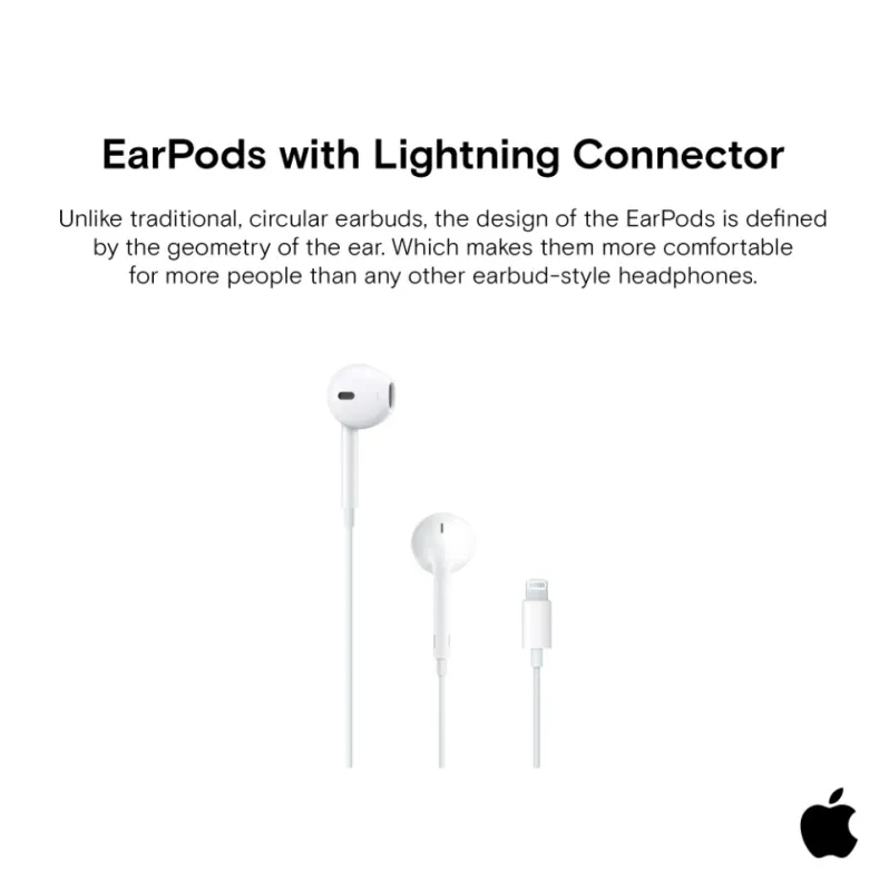 Apple Ear Pods Wired Earphone with 3.5mm Lightning Connector Plug ipad  iphone Lazada PH