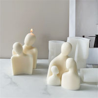 Plaster Home Decor Craft Decoration Soap DIY Candle Silicone Mold Portrait Modern