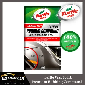 Turtle Wax Premium Rubbing Compound 50mL Sachet AP-1201
