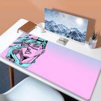 Jojos Bizarre Adventure Kujo Jotaro Anime Mouse Pad Large Gamer Mousepad Big Desk Mats Computer Gamer Keyboard Pads