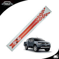 สติ๊กเกอร์ Ralliart Sticker มิสซูบิชิ ไททัน  สี แดง Mitsubishi Tritonจำนวน 2ชิ้น 4ประตู ปี2005-2013 ขนาด 161*27 มีบริการเก้บเงินปลายทาง