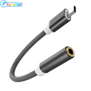 THINKMAX,100%Authentic Type C To 3.5mm Jack Earphone Audio Adapter Aux