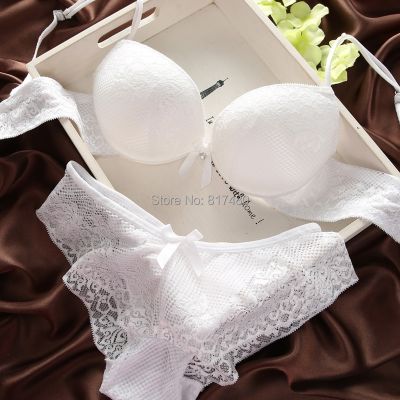 【CC】▣  French Sets Seamless Backless Panties Padded Hollow Out Ultrathin Briefs Female