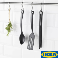 MUDS IKEA GNARP กนาร์ป ชุดอุปกรณ์ครัว 3 ชิ้น, สีดำ ikea ชุดตะหลิวทัพพีสีดำ อิเกีย Ladle, turner, food tong set อีเกีย ตะหลิว, ทัพพี, ที่คีบอาหาร มีของพร้อมส่ง!!!