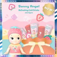 Sonny Angel Kawaii Blind Boxe Refreshing Cold Drinks Series Mystery Box Suprise Bag Anime Figure Mini Figurine Decoration Dolls