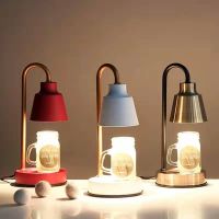 ◑❂ [Ready Stock] Korea style Candle Warmer Lamp halogen light bulb Dimmable melt Wax Lamp Candle warmer Light aroma Light Candle Holder with Light Bulb