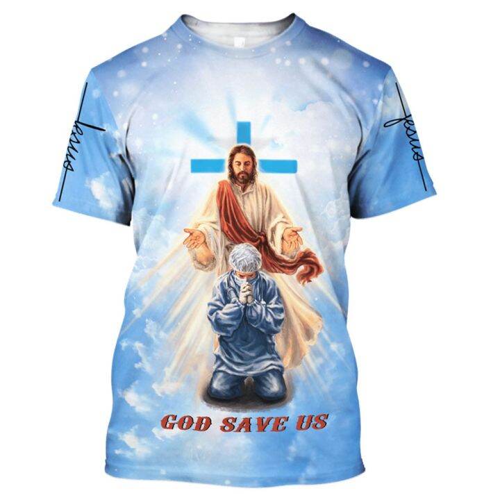 summer-casual-all-match-jesus-christ-3d-print-mens-t-shirts-round-neck-short-sleeved-streetwearoversized-t-shirt-men-clothing