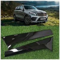 For Mercedes Benz ML GLE Cl W166 2012-2018 Gloss Black Rear Side Wing Roof Spoiler Stickers Cover Trim