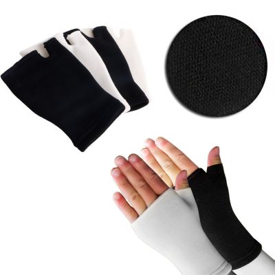 ✟ 2 x Elastic Palm Glove Hand Wrist Supports Arthritis Brace Sleeve Support New Sports Bandage Gym Wrap