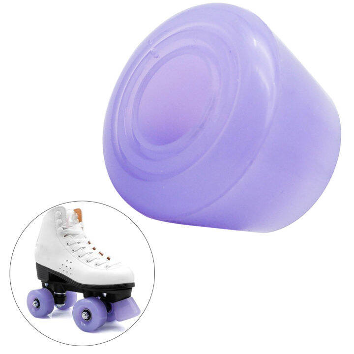LazaraSuperDurable PU Roller Skate Stoppers Toe Stop Rubber Skate