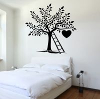 [COD] Newest Design Wall Decal Branch Ladder Bedroom Livingroom Stickers Vinyl Decals LA489