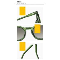 Fashion Small Frame Round Sunglasses New Vintage Women Green Popular Shades Glasses Lateest High Quality