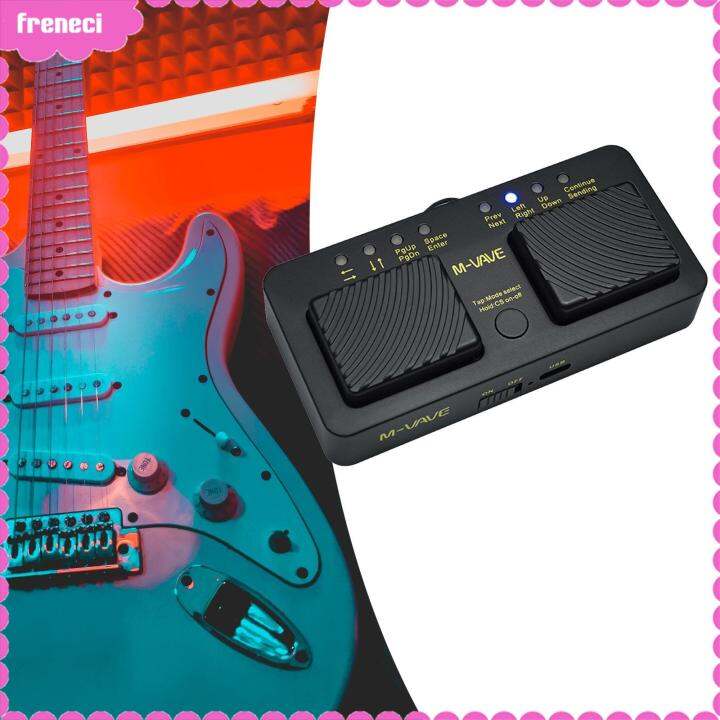 Asixxsix Pedale Wireless Page Turner - Gira Pagine Senza Mani Per Musicisti