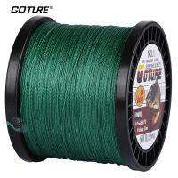 Goture PE Braided Fishing Line 1000m 500m Multifilament 4 Strands Cord Carp Fishing Lines For Freshwater and Saltwater 8-80 LB