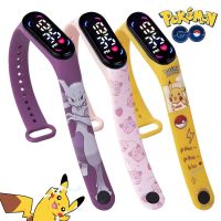 Pokemon Pikachu Fashion Colorful Electronic Watch Waterproof Intelligent Touch Screen Watch Exquisite Childrens Holiday Gifts