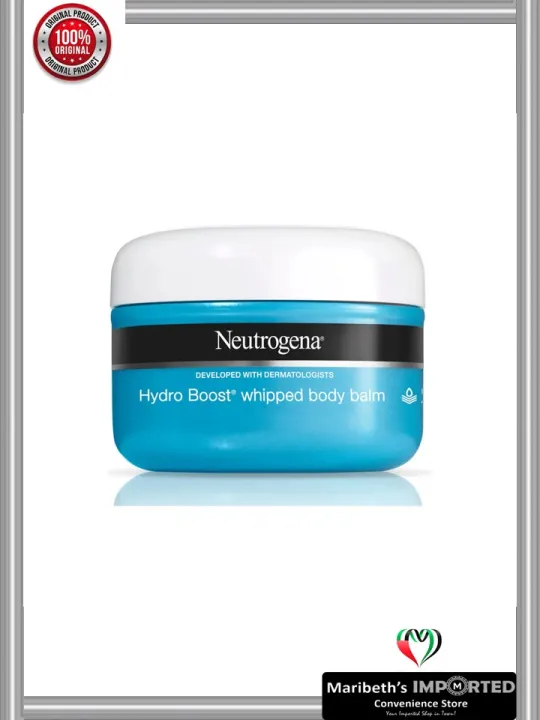 Neutrogena Hydro Boost Whipped Body Balm 200ml Lazada Ph