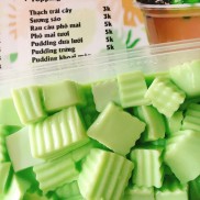 Bột pudding hương dưa lưới gói 100g - thạch, topping, flan, rau câu