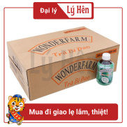 Thùng 24 Chai Trà Sâm Bí Đao Wonderfarm Chai Nhựa PEP Nhỏ 280ml Date Luôn