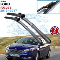 ใบพัดไม้เช็ดรถสำหรับ Ford Focus 3 2012 ~ 2017 MK3 2013 2014 2015 2016ของเล่นเด็กบาจากระจกบังลมสติกเกอร์อุปกรณ์เสริมกระจกหน้ารถ