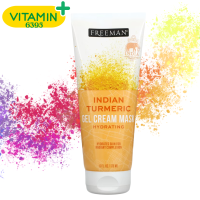 Freeman Beauty, Hydrating Indian Turmeric Gel Cream Beauty Mask, 6 fl oz (175 ml)