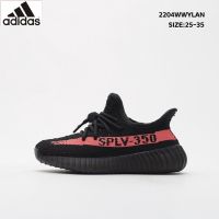 beheOriginal A_didas Yeezy Boost 350v2 Coconut รองเท้าวิ่งลําลอง สําหรับเด็ก