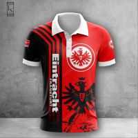 2023 new style1 ARRIVE design eintracht frankfurt F.C 3D high-quality polyester quick drying 3D polo shirt,   style70xl (contact online for free customization of name)