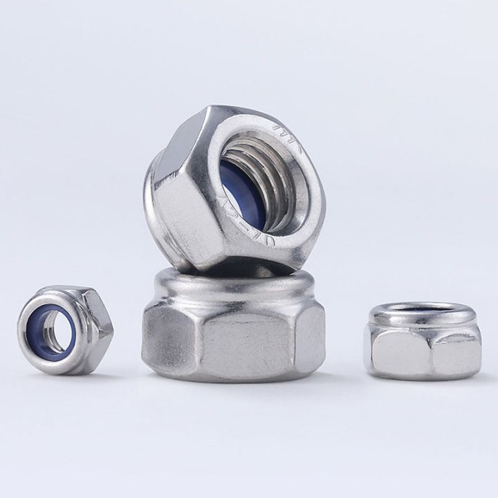 hexagon-nuts-m2-m2-5-m3-m3-5-m4-m5-m6-m8-m10-m12-m14-m16-stainless-carbon-steel-hex-nylon-insert-lock-nut-self-locking-locknut